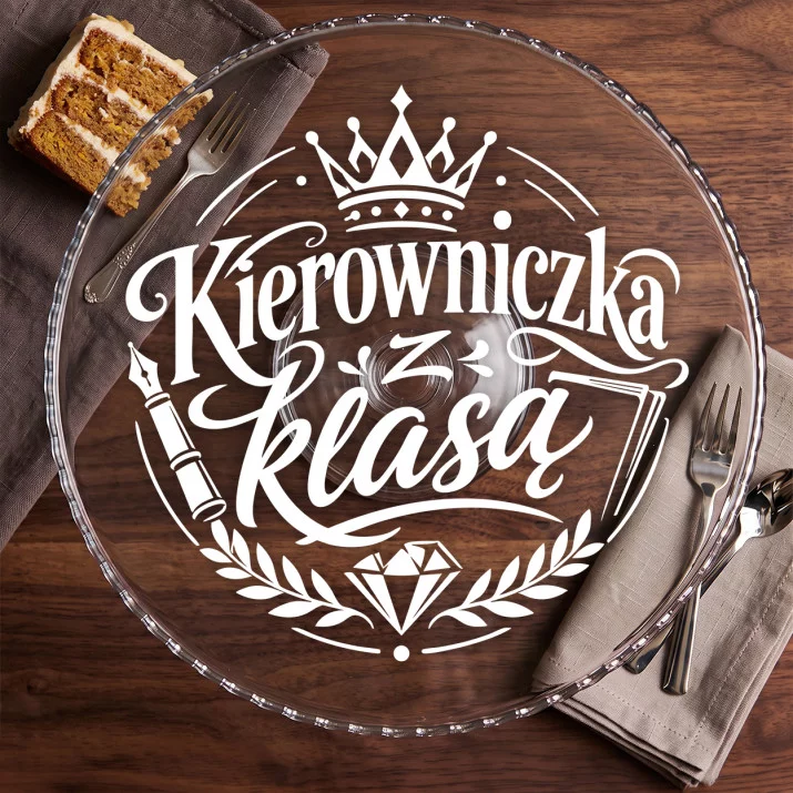 Patera Na Ciasto Dla Kierowniczki Prezent Dla Kobiety: Elegancki Autorytet