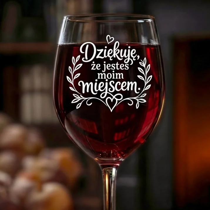Kieliszek Do Wina Na 50 Urodziny Prezent Dla Kobiety: Romantyczne Podziękowanie Kieliszek Do Wina Na 50 Urodziny Prezent Dla Kobiety: Romantyczne Podziękowanie
