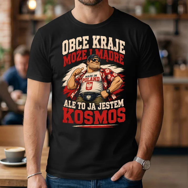 Koszulka Męska Dla Obcokrajowca Prezent Dla Mężczyzny: Obcje Kraje