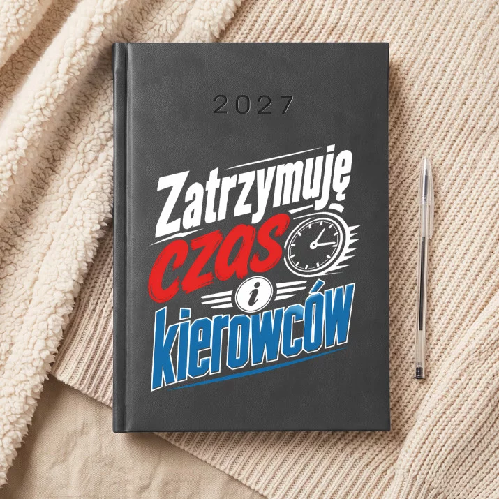 Kalendarz Książkowy A5 2027 Dla Policjanta Prezent Dla Mężczyzny: Policyjny Humor