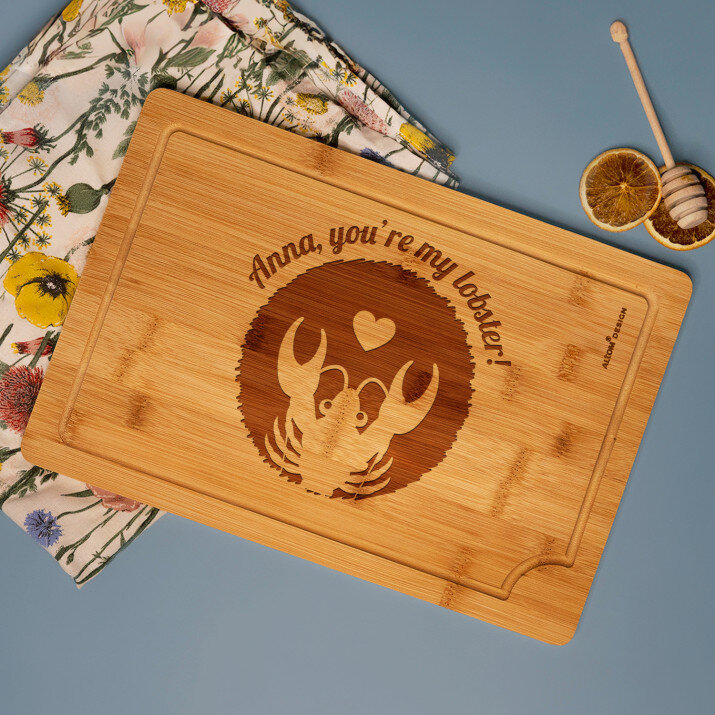 You`re my lobster! - deska do krojenia z grawerem