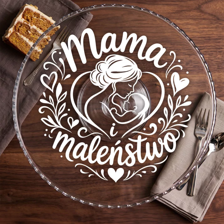 Patera Na Ciasto Dla Noworodka I Mamy Prezent Na Dzień Mamy Dla Kobiety: Czuła Więź