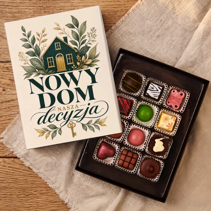 Czekoladki Na Nowy Dom Prezent : Nowy Dom – Nasza Decyzja Czekoladki Na Nowy Dom Prezent : Nowy Dom – Nasza Decyzja