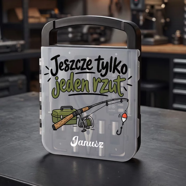 Zestaw Narzędzi Dla Wędkarza Prezent Dla Mężczyzny: Jeszcze Tylko Jeden Rzut Zestaw Narzędzi Dla Wędkarza Prezent Dla Mężczyzny: Jeszcze Tylko Jeden Rzut