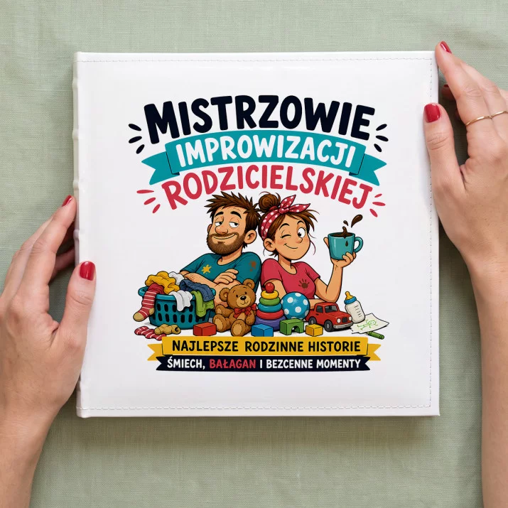Album Na Zdjęcia Tradycyjny Dla Rodziców Prezent Dla Pary: Rodzinny Kabaret