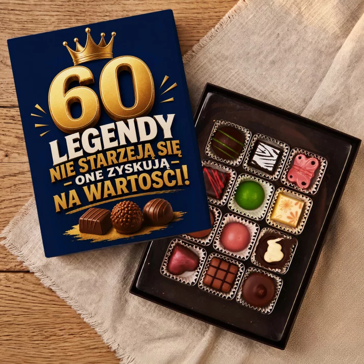 Czekoladki Dla 60 Latka Prezent Na 60 Urodziny Dla Mężczyzny: 60: Legendy Zyskują Czekoladki Dla 60 Latka Prezent Na 60 Urodziny Dla Mężczyzny: 60: Legendy Zyskują