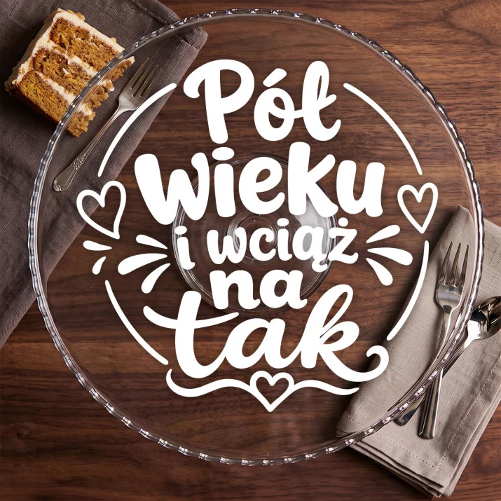 Patera Na Ciasto Na 50 Rocznicę Ślubu Prezent Dla Pary: Komedia Małżeńska