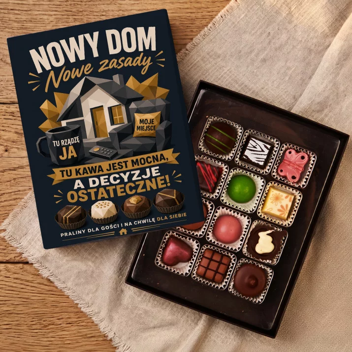 Czekoladki Na Parapetówkę Prezent Dla Mężczyzny: Nowy Dom, Mocne Zasady
