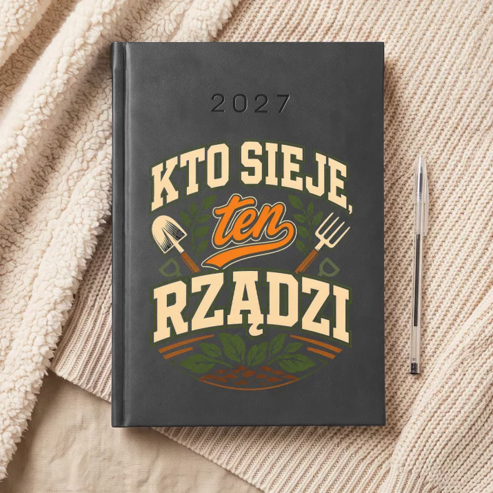 Kalendarz Książkowy A5 2027 Dla Ogrodnika Prezent Dla Mężczyzny: Vintage Ogrodowy Humor Kalendarz Książkowy A5 2027 Dla Ogrodnika Prezent Dla Mężczyzny: Vintage Ogrodowy Humor
