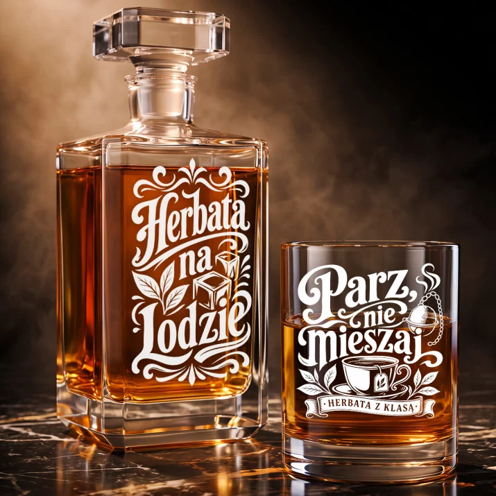 Zestaw Do Whisky Dla Miłośnika Herbaty Prezent Dla Mężczyzny: Herbata Na Lodzie