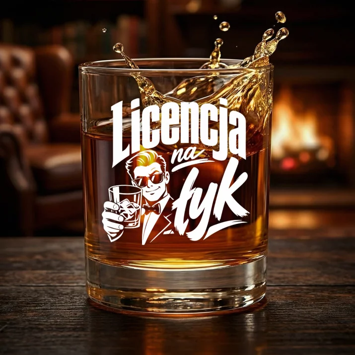 Szklanka Do Whisky Na 18 Prezent Dla Mężczyzny: Licencja Na Łyk Szklanka Do Whisky Na 18 Prezent Dla Mężczyzny: Licencja Na Łyk