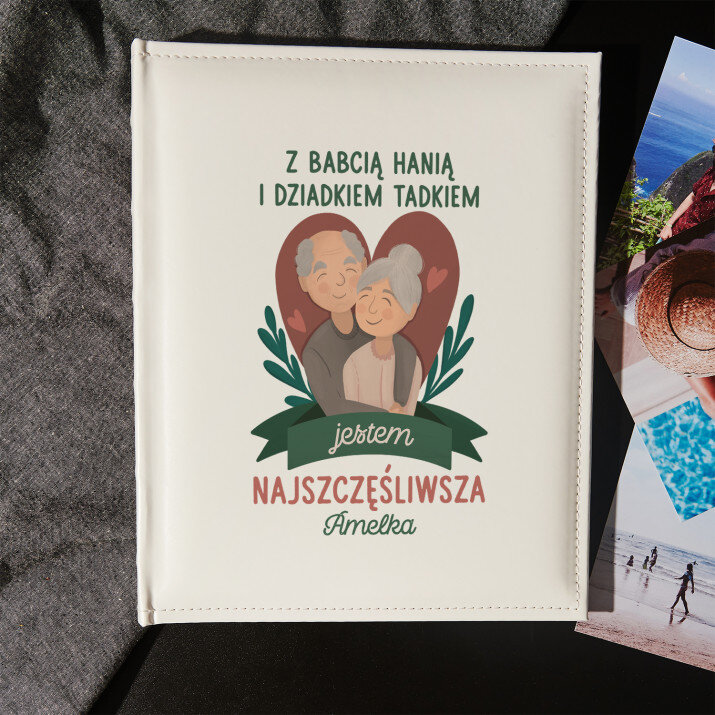 Z dziadkami - Personalizowany Album na zdjęcia