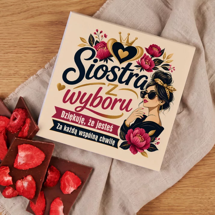 Czekolada Z Truskawkami Dla Szwagierki Prezent Dla Kobiety: Siostrzana Elegancja Czekolada Z Truskawkami Dla Szwagierki Prezent Dla Kobiety: Siostrzana Elegancja