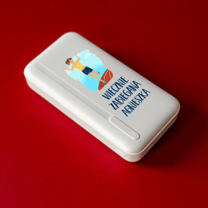 zabiegana - Powerbank z nadrukiem 20000 mAh