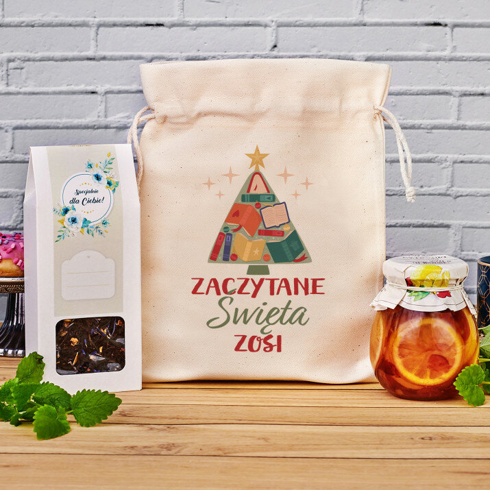 Zaczytane święta - Zestaw Herbaciany w Woreczku