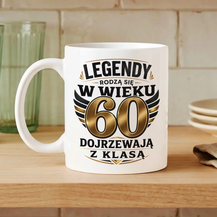 Kubek Z Nadrukiem Dla Mężczyzny 60 Lat Prezent Na 60 Urodziny Dla Mężczyzny: Z Klasą Do 60 Kubek Z Nadrukiem Dla Mężczyzny 60 Lat Prezent Na 60 Urodziny Dla Mężczyzny: Z Klasą Do 60