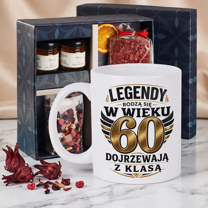 Zestaw Prezenowy Z Kubkiem Dla Mężczyzny 60 Lat Na 60 Urodziny: Z Klasą Do 60 Zestaw Prezenowy Z Kubkiem Dla Mężczyzny 60 Lat Na 60 Urodziny: Z Klasą Do 60