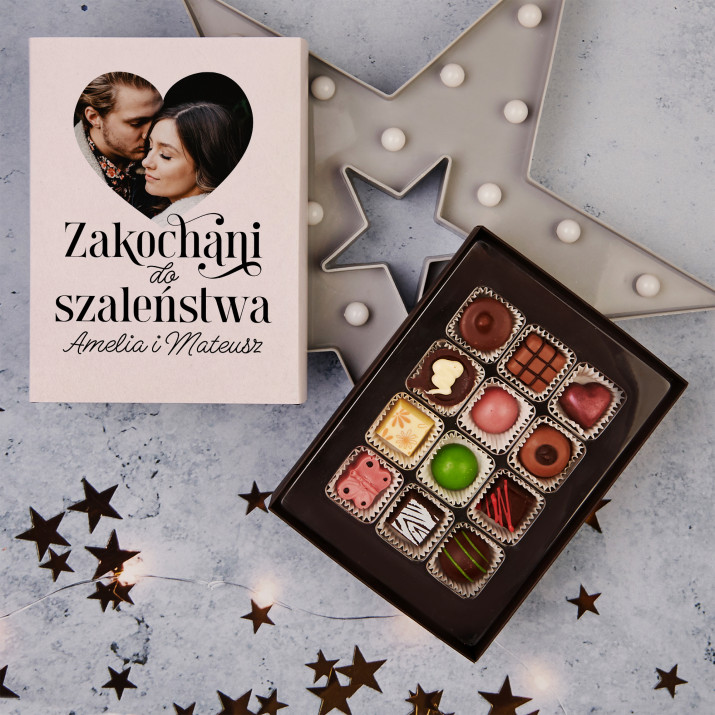 Zakochani do szaleństwa - Praliny z belgijskiej czekolady