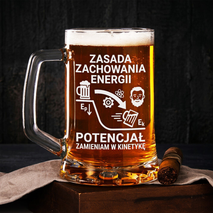 Kufel Dla Fizyka Prezent Dla Mężczyzny: Zamieniam Potencjał