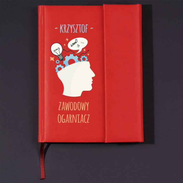 Zawodowy ogarniacz - Notes książkowy z zakładką