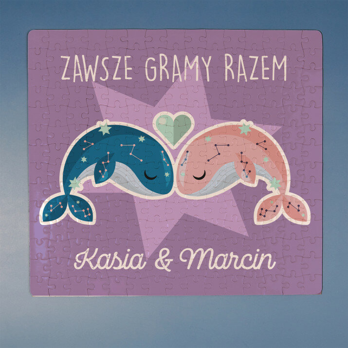 Zawsze gramy razem - Puzzle magnetyczne