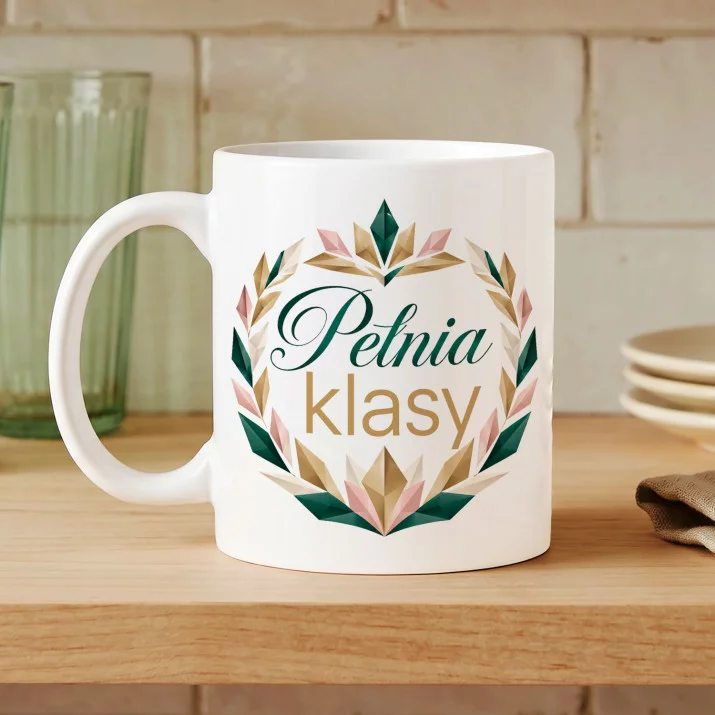 Kubek Z Nadrukiem Na 50 Prezent Na 50 Urodziny Dla Kobiety: Pełnia Klasy Kubek Z Nadrukiem Na 50 Prezent Na 50 Urodziny Dla Kobiety: Pełnia Klasy