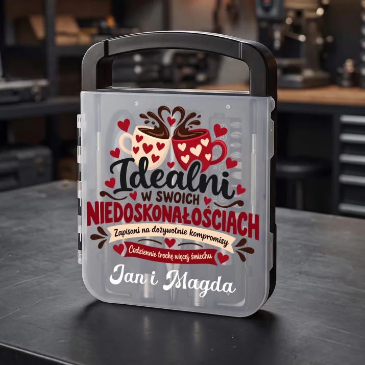 Zestaw Narzędzi Na Walentynki Prezent Na Rocznicę Dla Pary: Idealni W Swoich Zestaw Narzędzi Na Walentynki Prezent Na Rocznicę Dla Pary: Idealni W Swoich