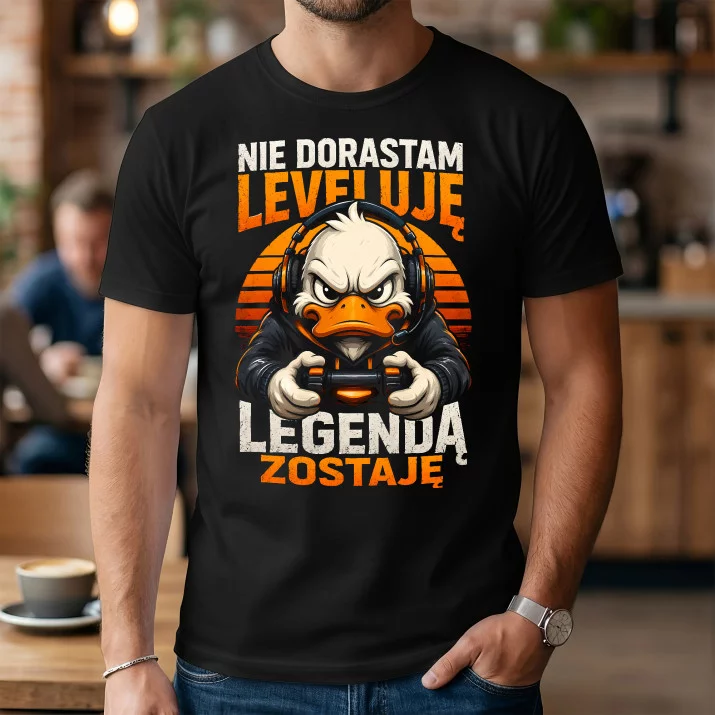 Koszulka Męska Dla Gracza Prezent Dla Mężczyzny: Nie Dorastam