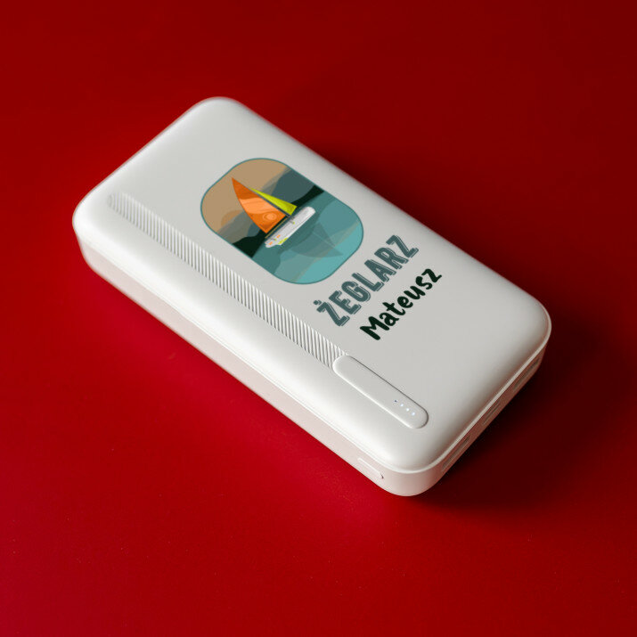 Żeglarz - Powerbank z nadrukiem 20000 mAh