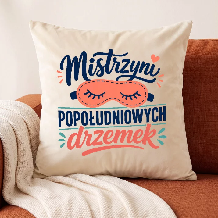 Poduszka Dekoracyjna Dla Emerytki Prezent Na Emeryturę Dla Kobiety: Królowa Drzemek Poduszka Dekoracyjna Dla Emerytki Prezent Na Emeryturę Dla Kobiety: Królowa Drzemek