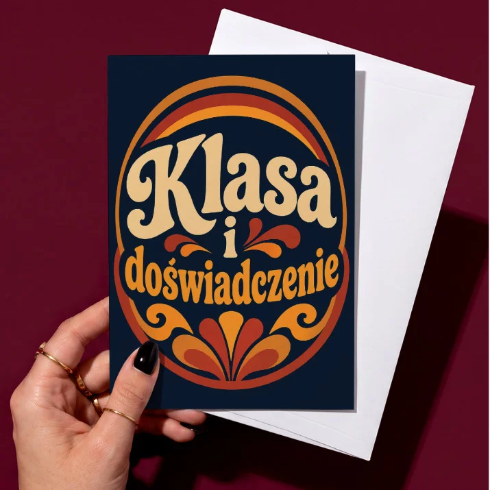 Kartka z Życzeniami Na 40 Lat Dla 40 Latka Mężczyzny: Męska Retro Elegancja Kartka z Życzeniami Na 40 Lat Dla 40 Latka Mężczyzny: Męska Retro Elegancja