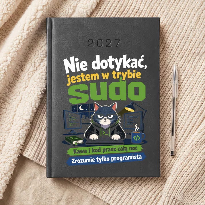 Kalendarz Książkowy A5 2027 Dla Informatyka Prezent Dla Mężczyzny: Programistyczny Humor