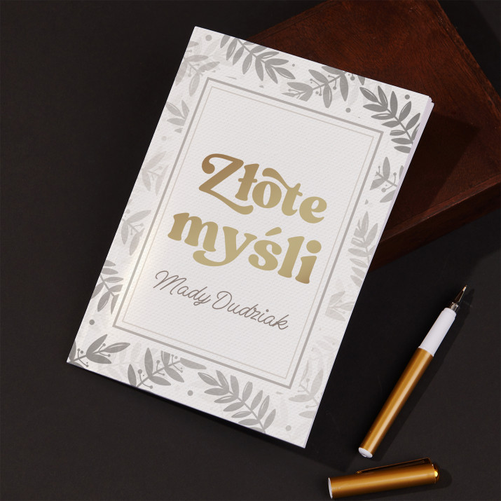 Złote myśli - Zeszyt A5 32 kartkowy