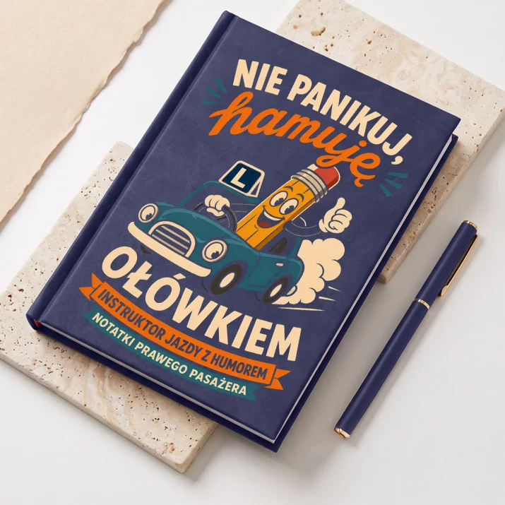 Notatnik A5 Dla Instruktora Jazdy Prezent Dla Mężczyzny: Hamulec Ołówkowy Notatnik A5 Dla Instruktora Jazdy Prezent Dla Mężczyzny: Hamulec Ołówkowy