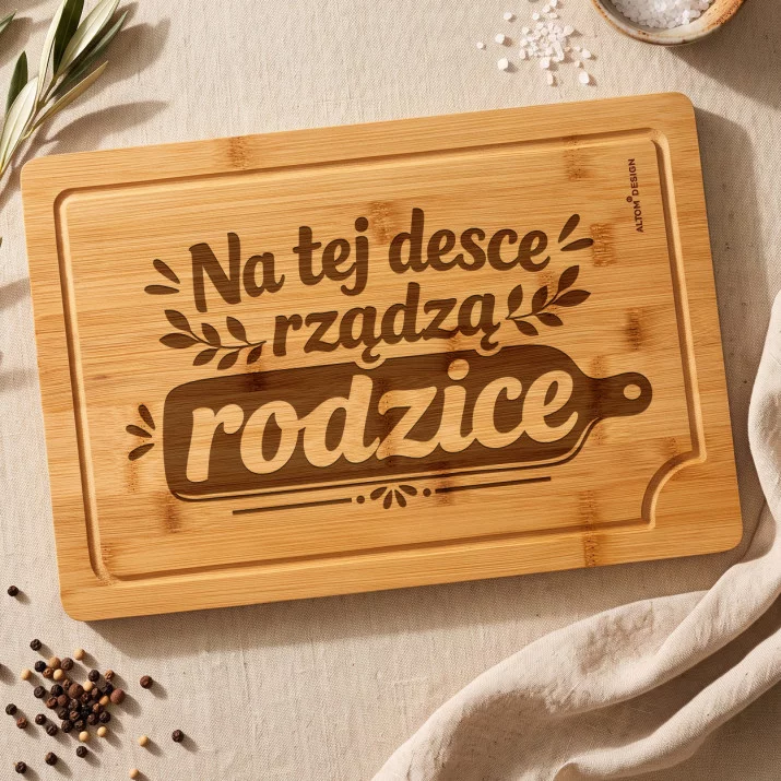 Deska Do Krojenia Dla Rodziców Prezent Dla Pary: Władza Rodziców Deska Do Krojenia Dla Rodziców Prezent Dla Pary: Władza Rodziców