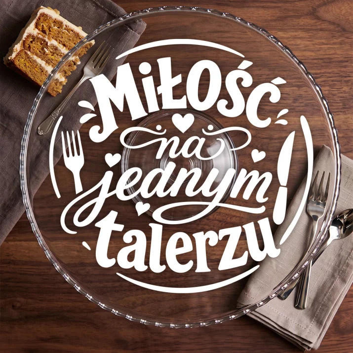 Patera Na Ciasto Dla Zakochanych Prezent Dla Pary: Dwie Połówki Patera Na Ciasto Dla Zakochanych Prezent Dla Pary: Dwie Połówki
