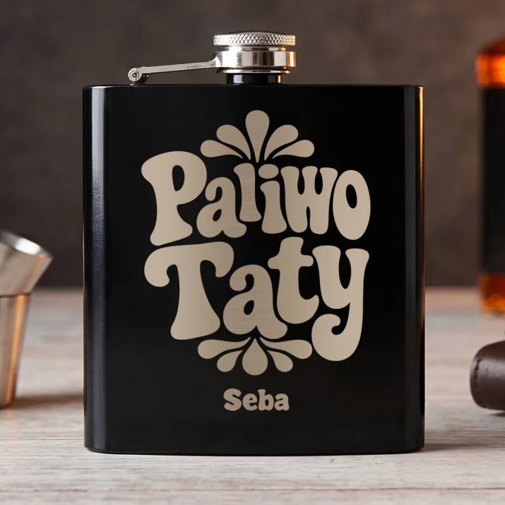 Piersiówka Z Grawerem Na Dzień Ojca Prezent Dla Taty Mężczyzny: Paliwo Taty Piersiówka Z Grawerem Na Dzień Ojca Prezent Dla Taty Mężczyzny: Paliwo Taty