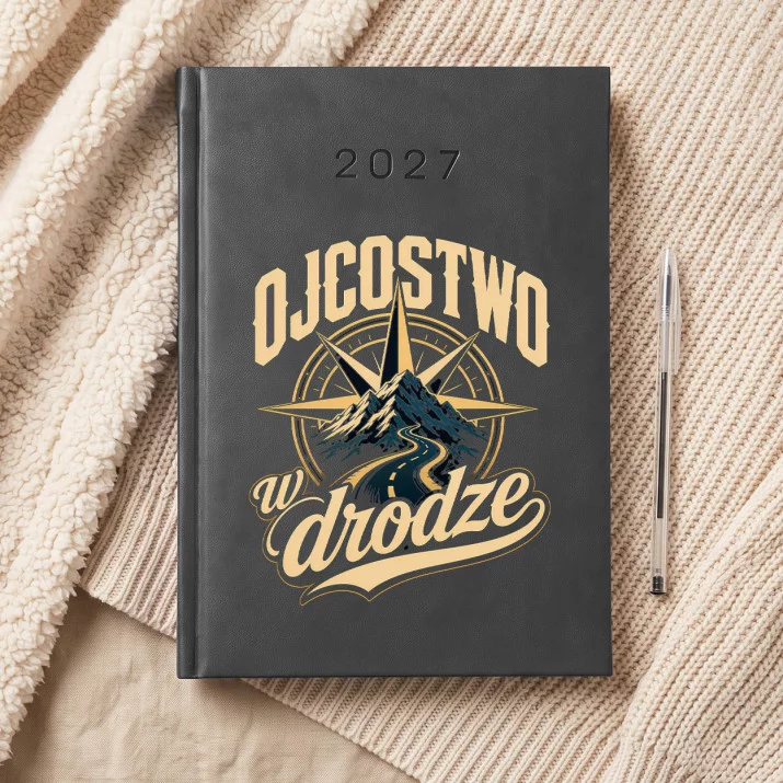 Kalendarz Książkowy A5 2027 Dla Przyszłego Taty Prezent Na Dzień Ojca Dla Mężczyzny: Męska Elegancja Kalendarz Książkowy A5 2027 Dla Przyszłego Taty Prezent Na Dzień Ojca Dla Mężczyzny: Męska Elegancja