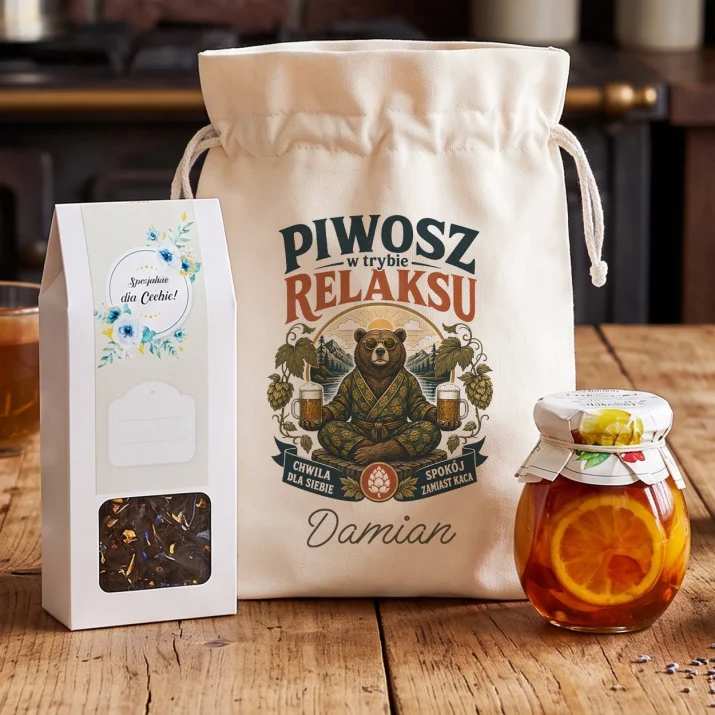 Zestaw Herbaciany Dla Piwosza Prezent Dla Mężczyzny: Piwosz W Trybie Relaksu Zestaw Herbaciany Dla Piwosza Prezent Dla Mężczyzny: Piwosz W Trybie Relaksu