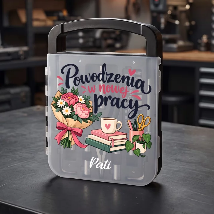 Zestaw Narzędzi Na Pożegnanie Koleżanki Z Pracy Prezent Dla Kobiety: Powodzenia W Nowej Pracy