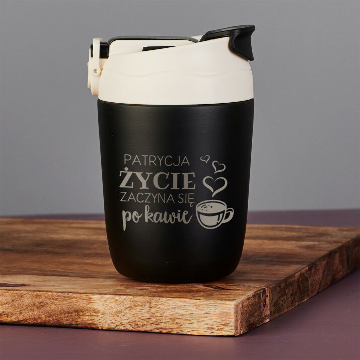 Życie po kawie - Kubek termiczny 360 ml