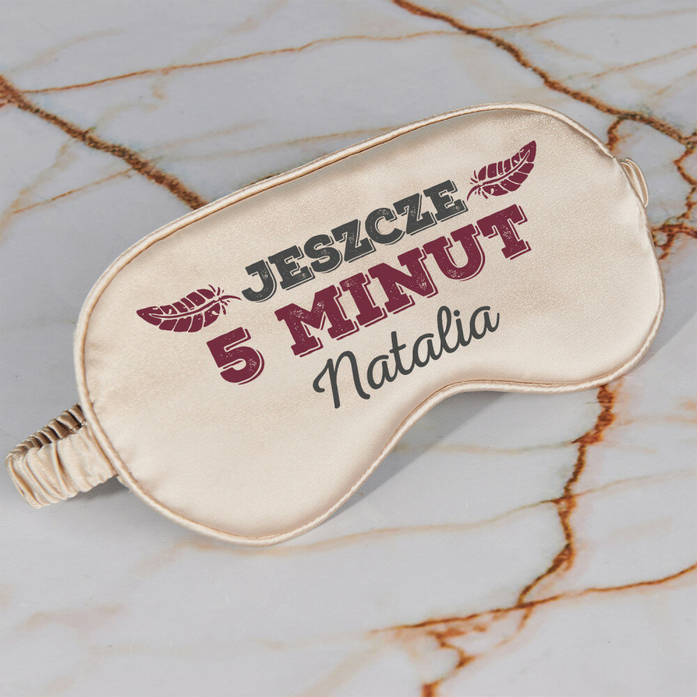 Jeszcze 5 Minut Satynowa Opaska Na Oczy MyGiftDna pl jeszcze-5-minut-satynowa-opaska-na-oczy-mygiftdna-pl