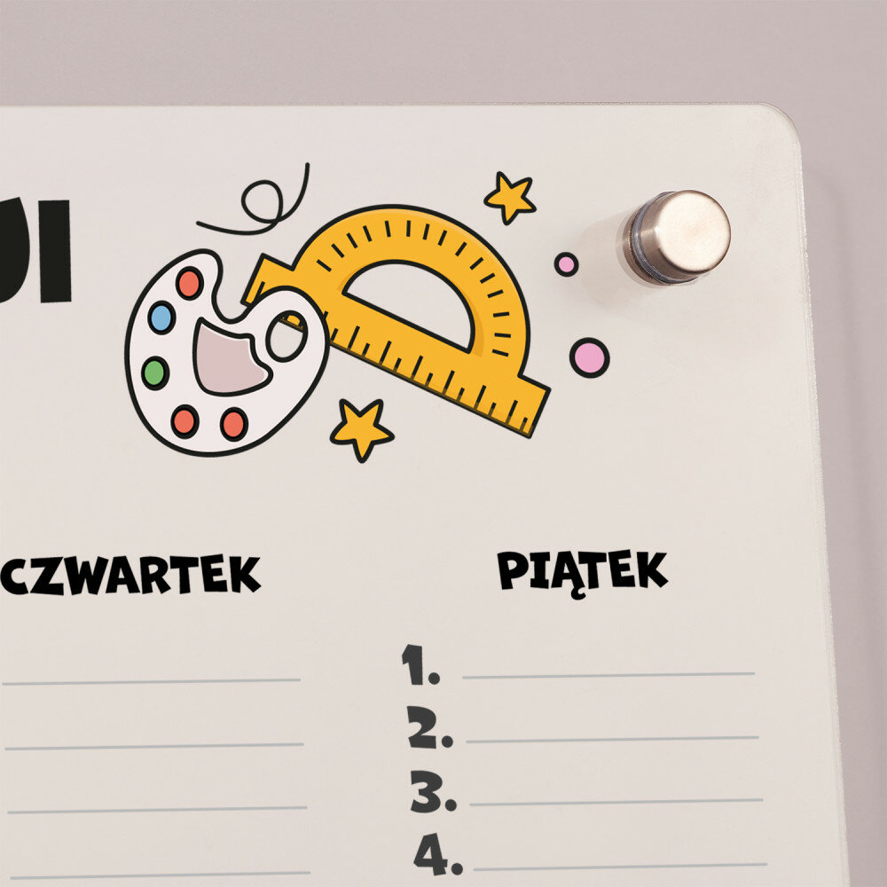 Plan lekcji 2 - Wydruk na szkle akrylowym tablica - MyGiftDna.pl