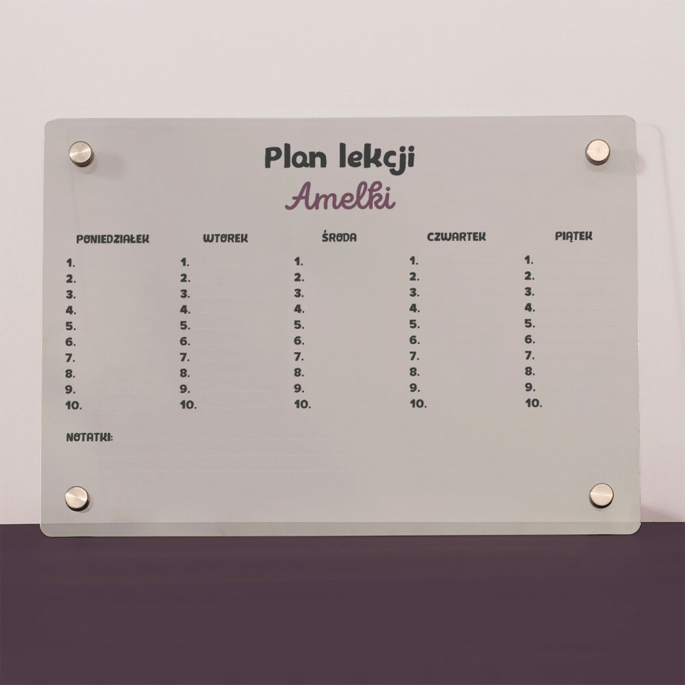 Plan Lekcji Wydruk 2019 2020