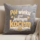 Poduszka Dekoracyjna Na 50 Rocznicę Ślubu Prezent Dla Pary: Pół Wieku Pod Jednym Kocem Poduszka Dekoracyjna Na 50 Rocznicę Ślubu Prezent Dla Pary: Pół Wieku Pod Jednym Kocem