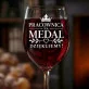 Kieliszek Do Wina Dla Pracownicy Prezent Dla Kobiety: Pracownica Na Medal Kieliszek Do Wina Dla Pracownicy Prezent Dla Kobiety: Pracownica Na Medal
