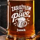 Kufel Personalizowany z Grawerem Na Urodziny Prezent Dla Mężczyzny: Zasłużone Piwo Kufel Personalizowany z Grawerem Na Urodziny Prezent Dla Mężczyzny: Zasłużone Piwo