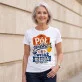 Koszulka Damska Biała Na 50 Urodziny Prezent Dla Kobiety: Retro