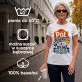Koszulka Damska Biała Na 50 Urodziny Prezent Dla Kobiety: Retro