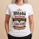 Koszulka Damska Biała Na 60 Urodziny Prezent Dla Kobiety: Młoda Duchem Elegancja
